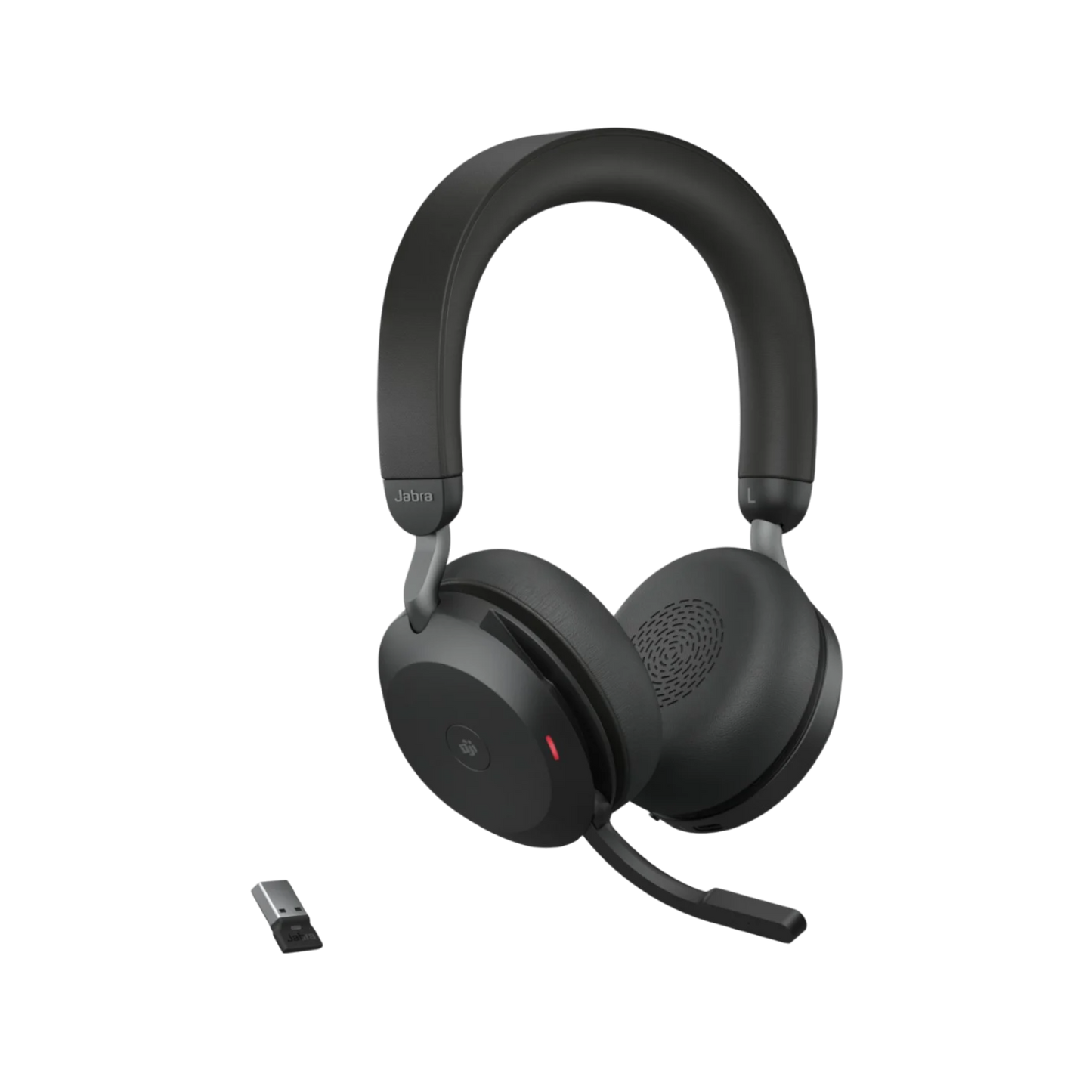 Słuchawki bezprzewodowe nauszne Jabra Evolve2 75 Link380a MS Stand