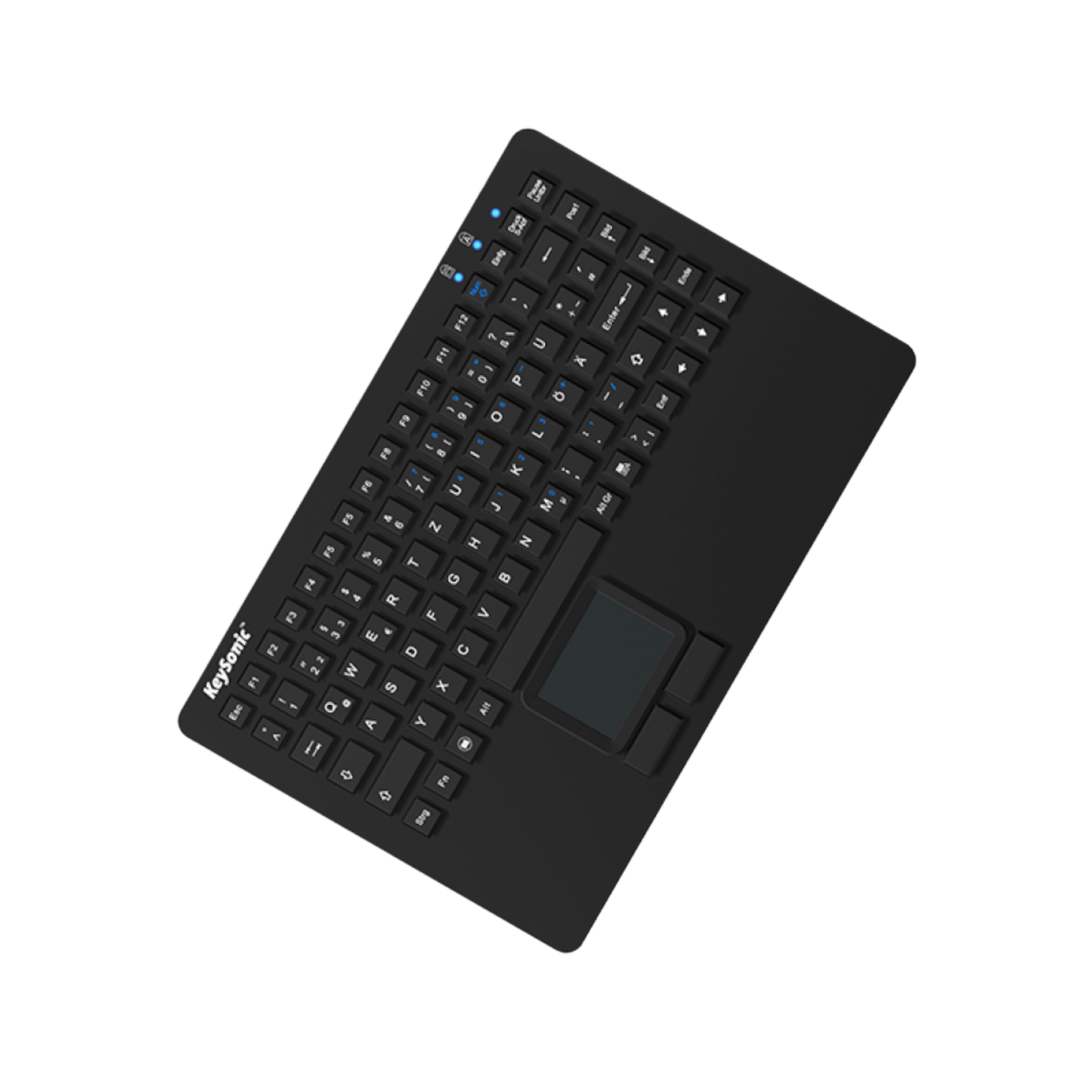 Klawiatura z touchpadem KEYSONIC KSK-5230IN (US) Silikonowa IP68