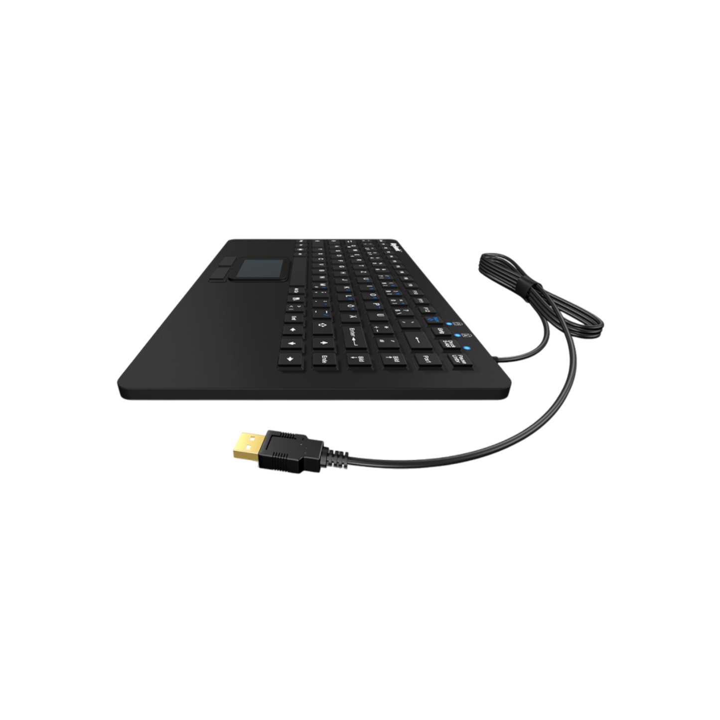 Klawiatura z touchpadem KEYSONIC KSK-5230IN (US) Silikonowa IP68