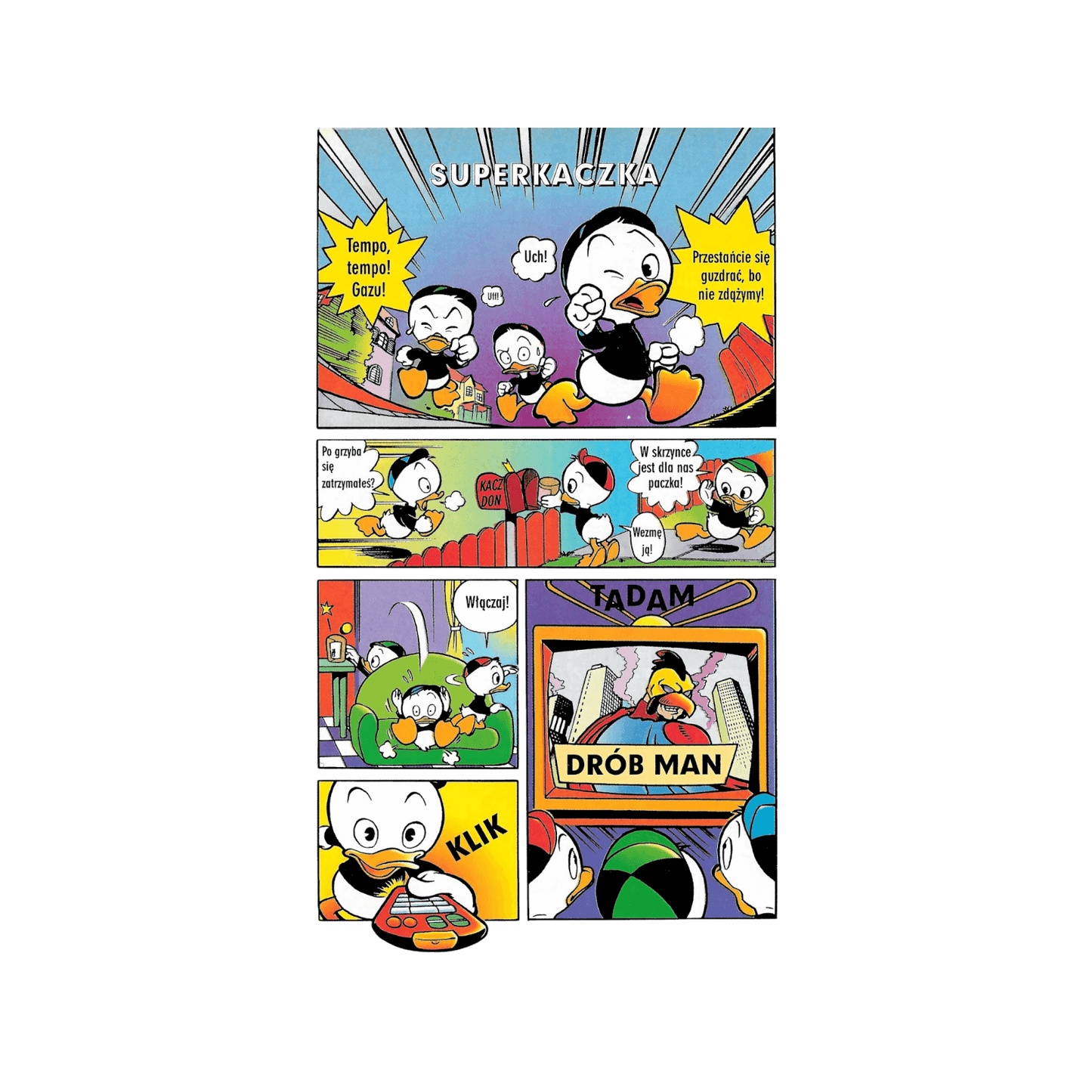 Komiksy Kaczor Donald