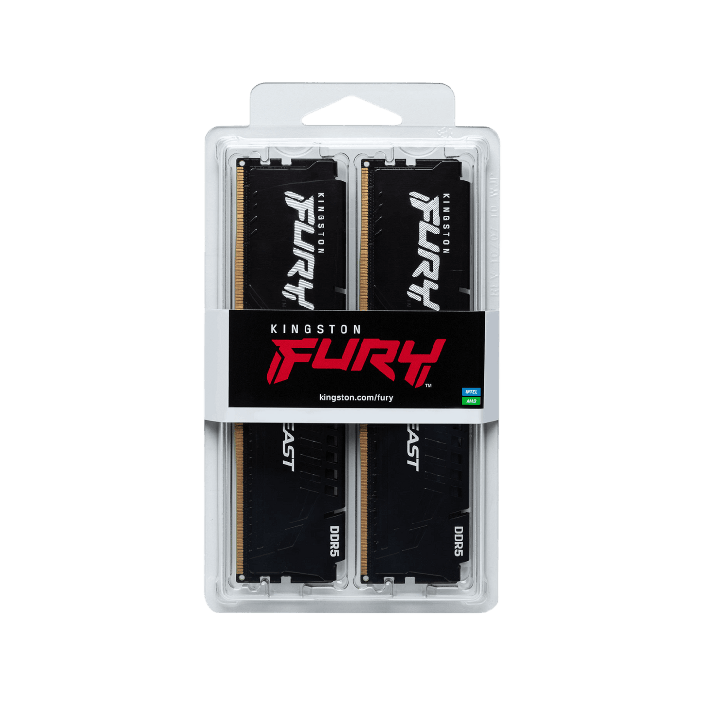 Pamięć RAM Kingston Fury Beast DDR5 128GB (4x32GB) 5600MHz CL40 XMP Black