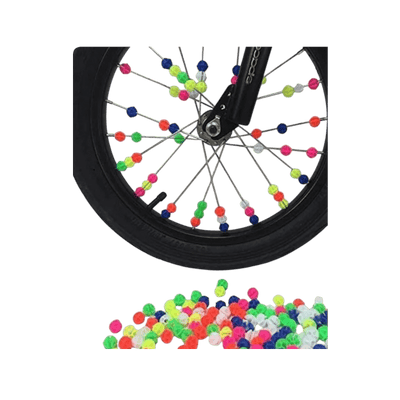Koraliki na koła rowerowe