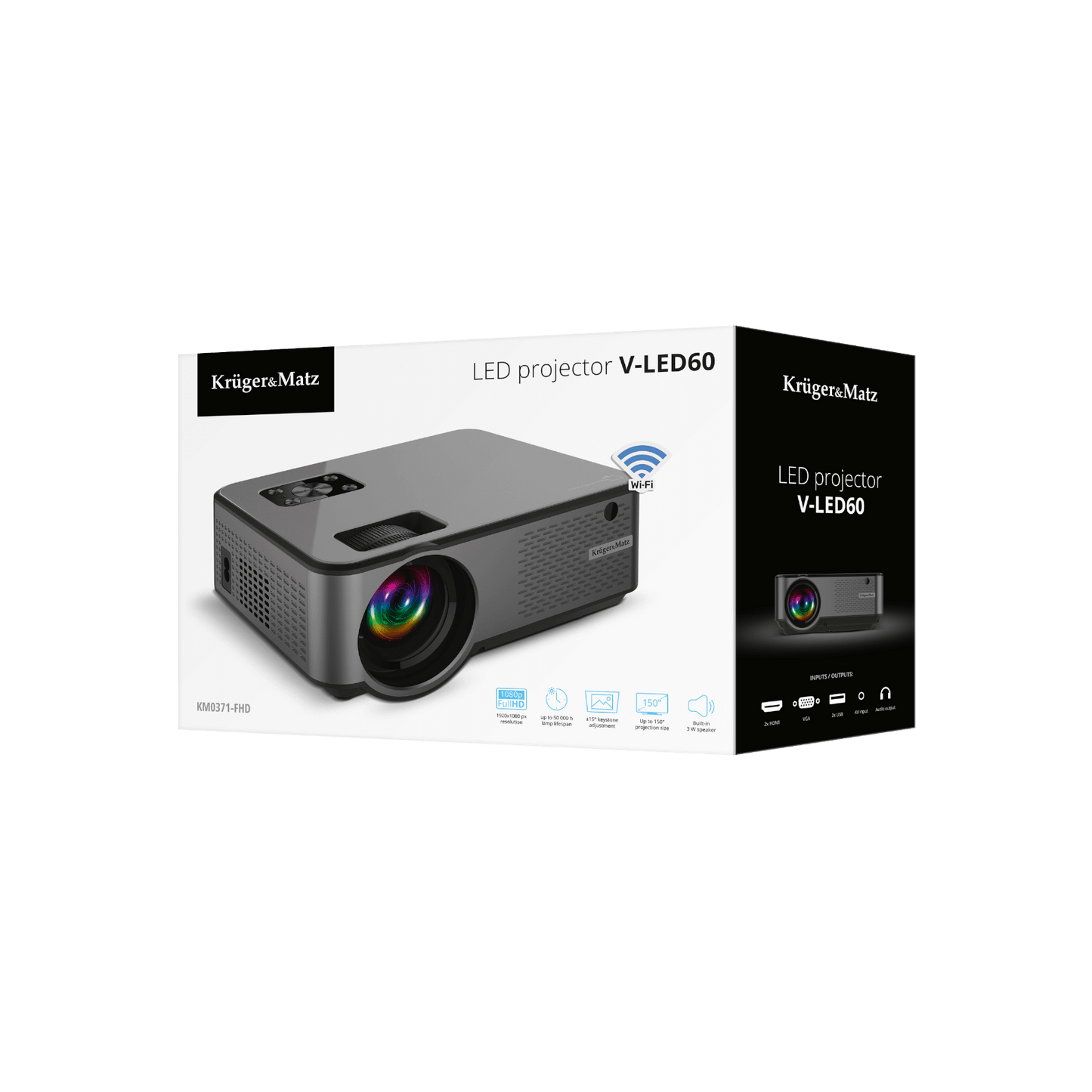 Projektor Kruger&Matz V-LED60