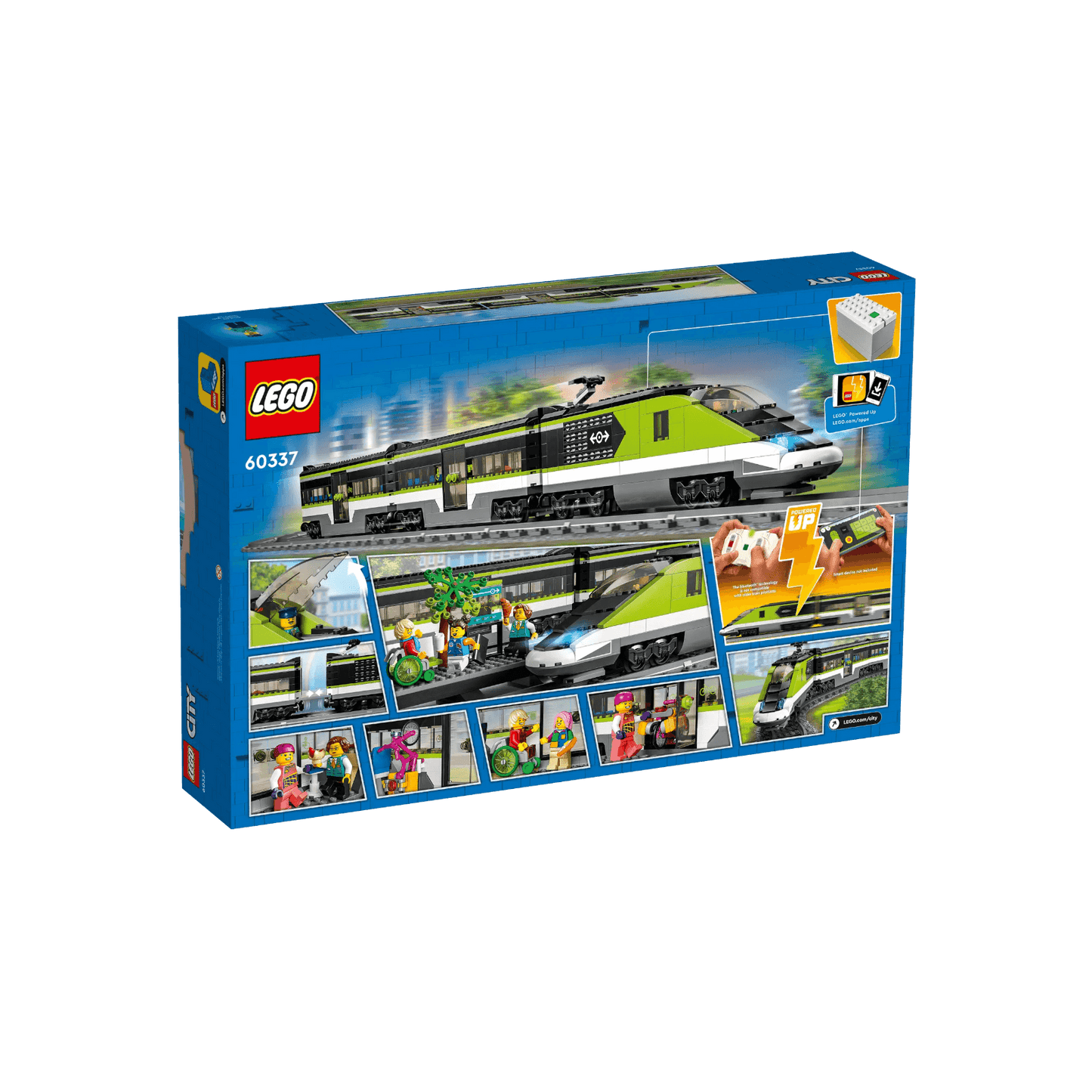 LEGO City Zestaw Ekspresowy pociąg pasażerski 60337