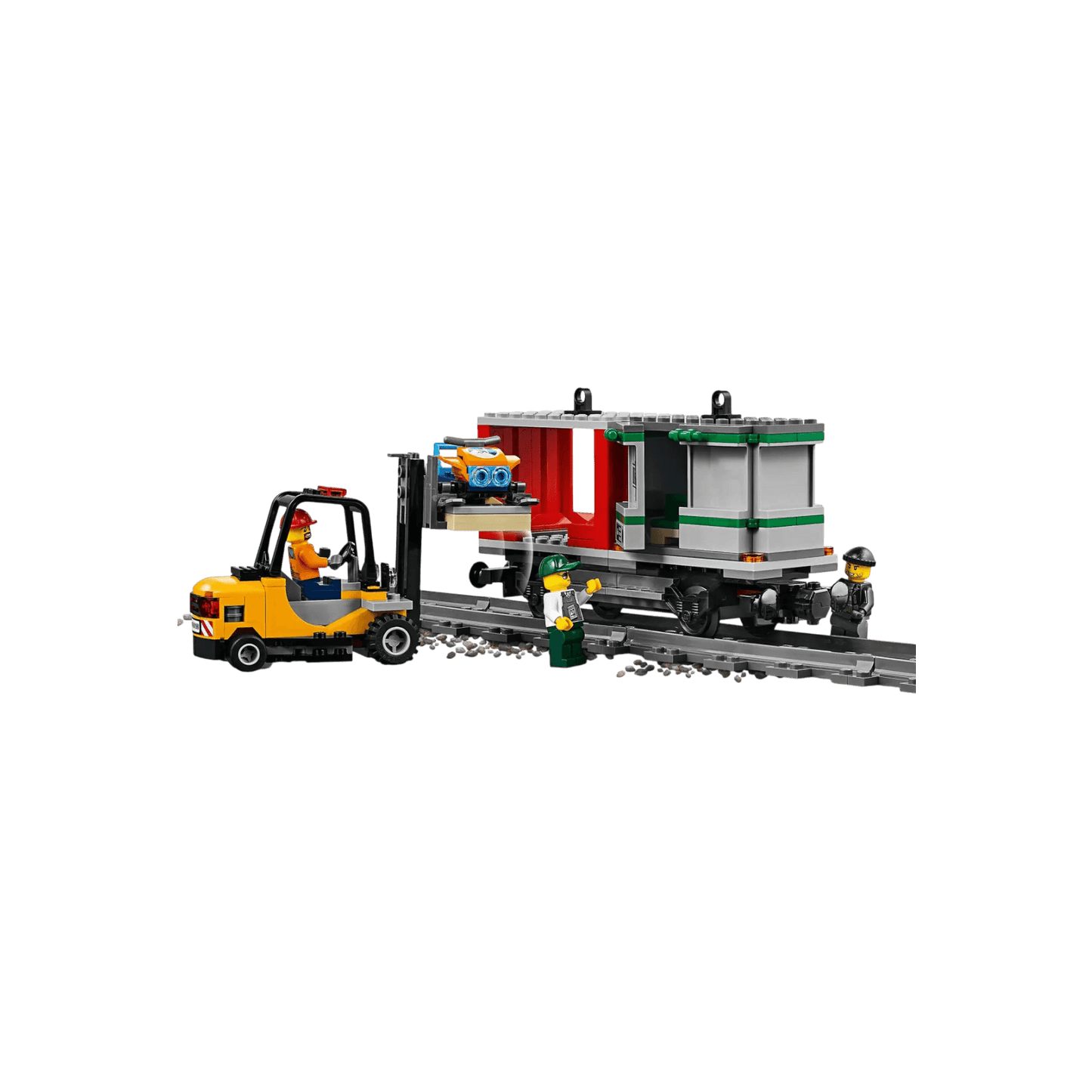 LEGO City Zestaw Pociąg towarowy 60198