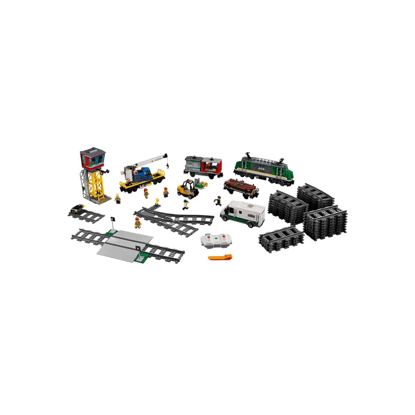 LEGO City Zestaw Pociąg towarowy 60198