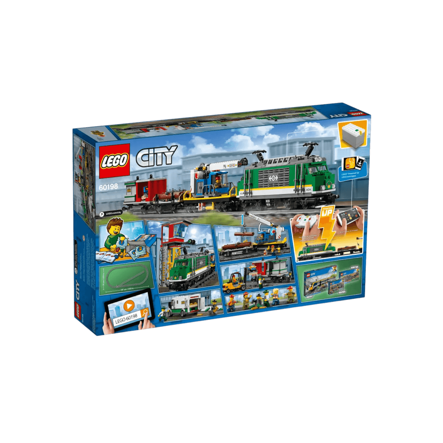 LEGO City Zestaw Pociąg towarowy 60198