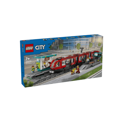 LEGO City Zestaw Tramwaj miejski ze stacją 60423