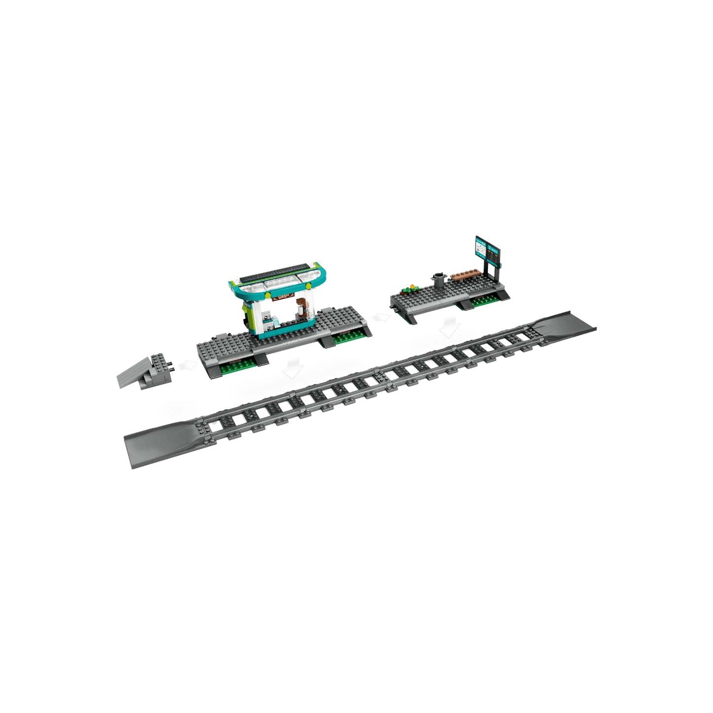 LEGO City Zestaw Tramwaj miejski ze stacją 60423