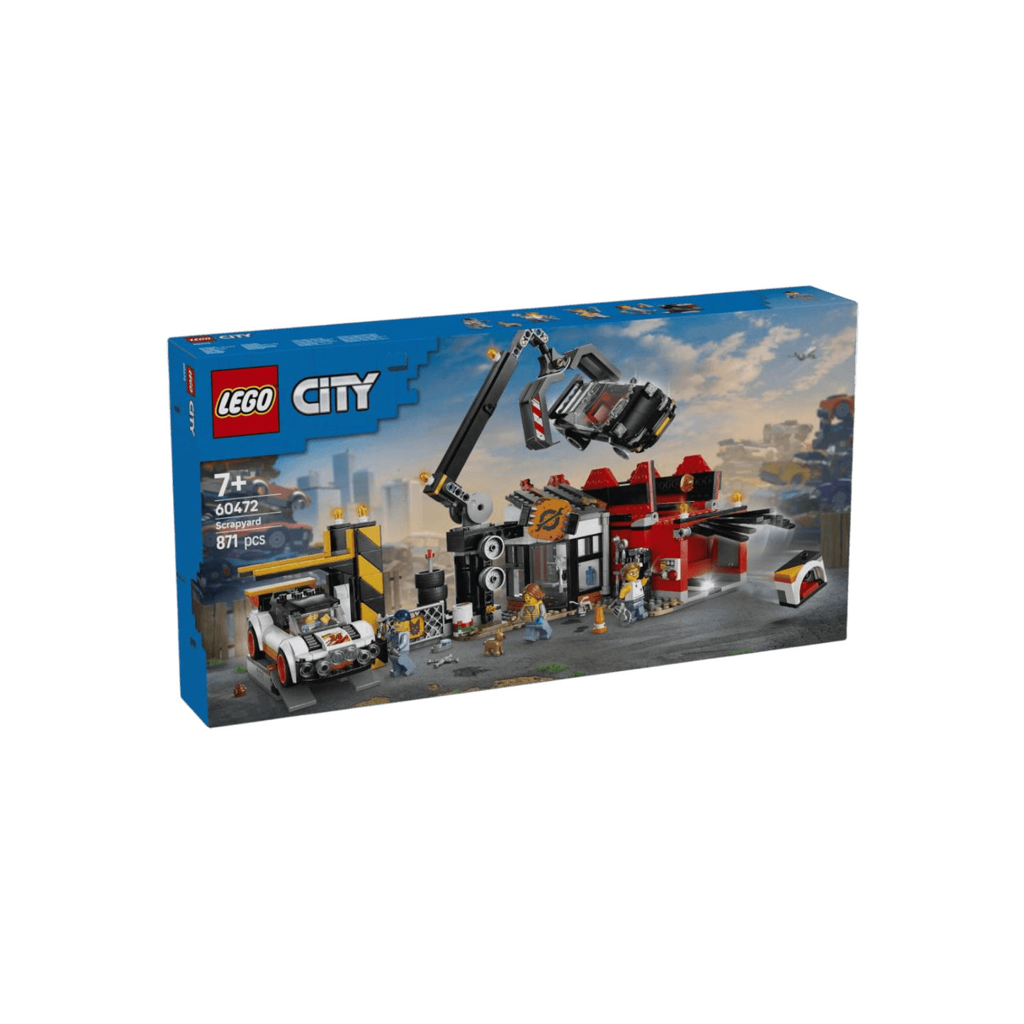 LEGO City Zestaw Złomowisko z samochodami 60472