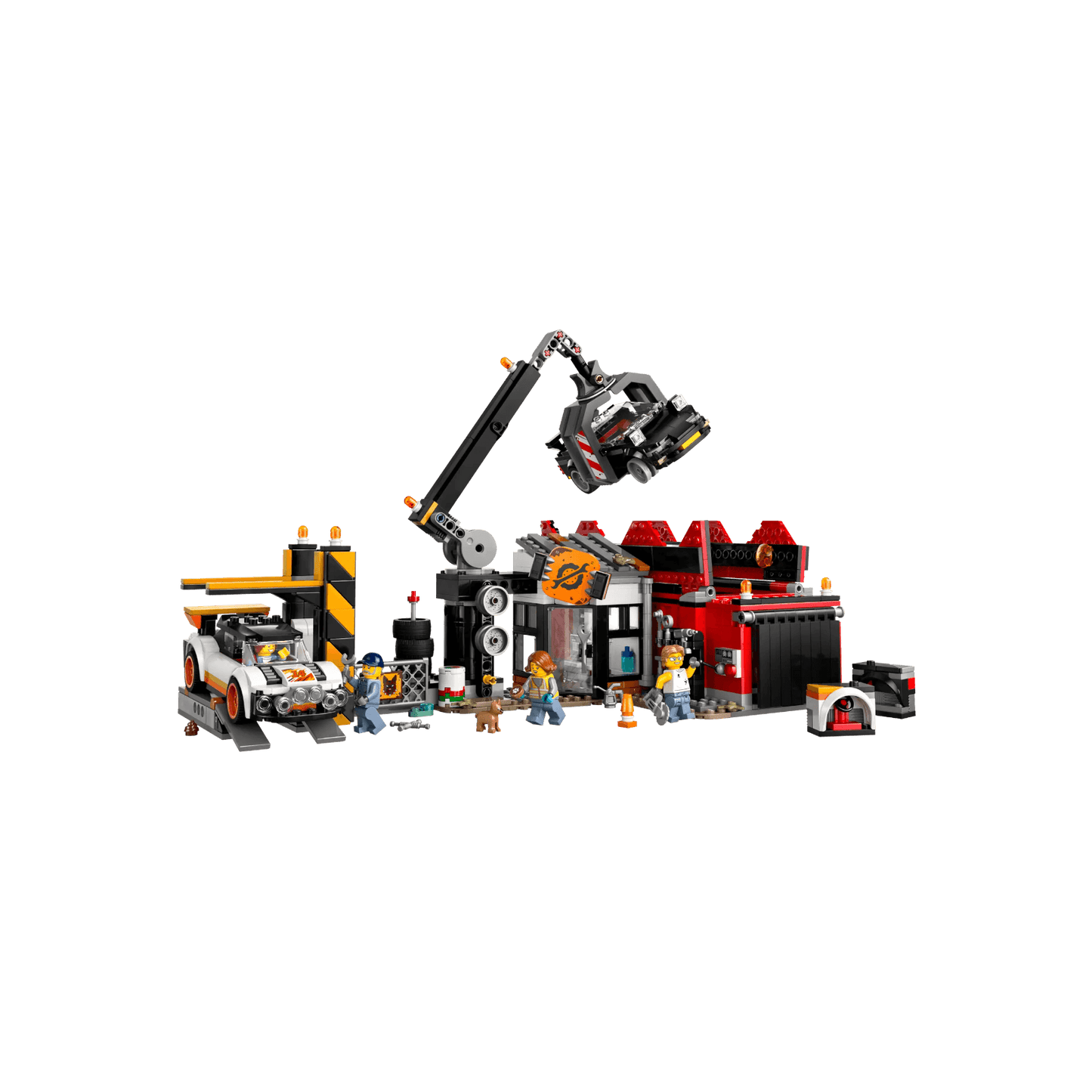 LEGO City Zestaw Złomowisko z samochodami 60472