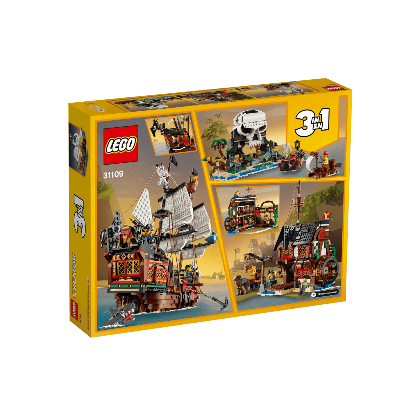 LEGO Creator Statek piracki 31109