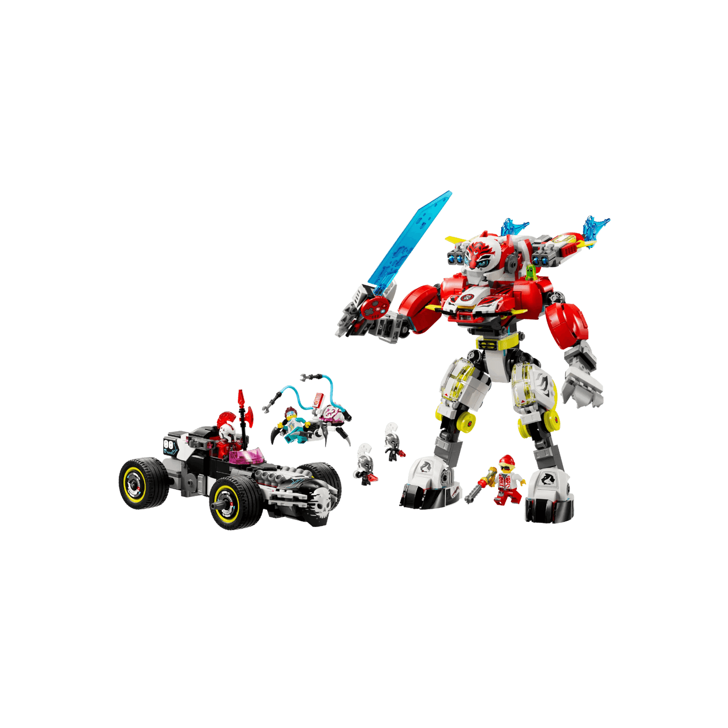 LEGO DREAMZzz Tygrysi mech Coopera i hot rod Zero 71497