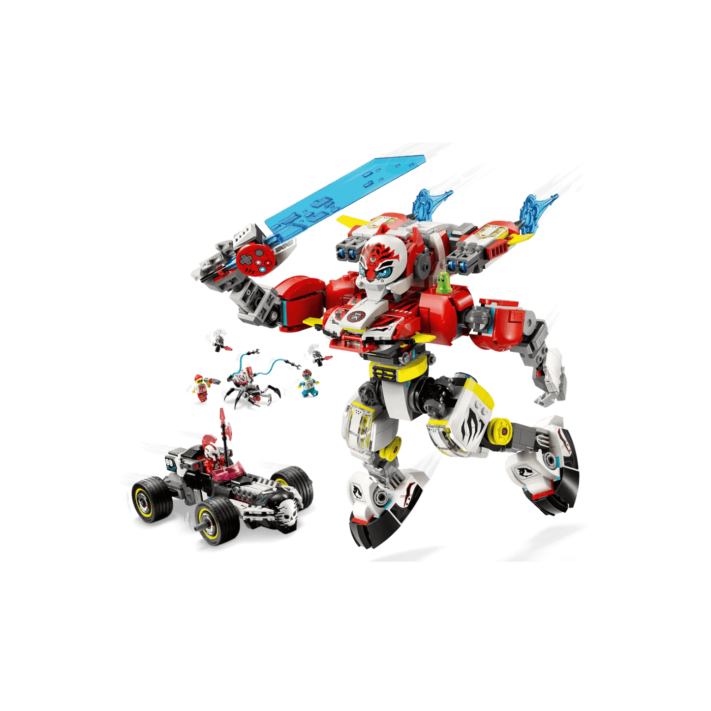 LEGO DREAMZzz Tygrysi mech Coopera i hot rod Zero 71497