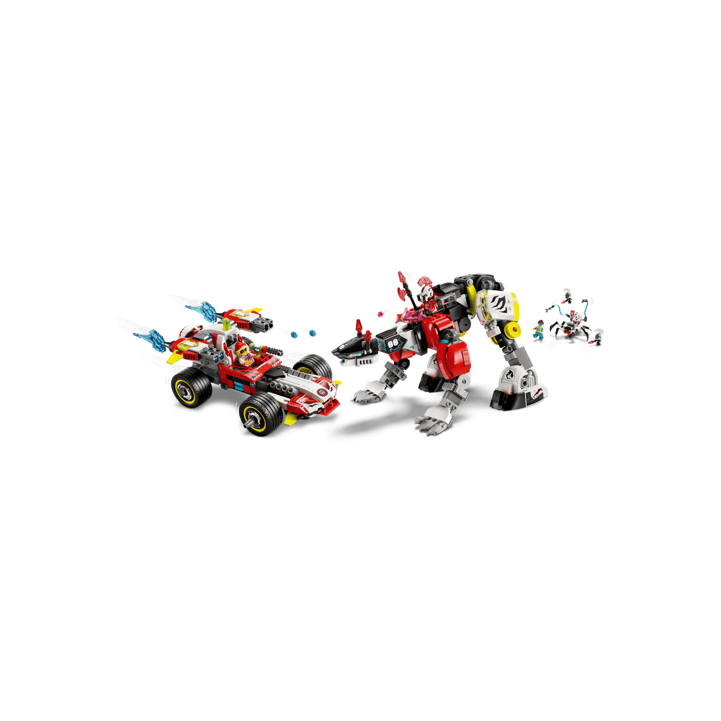 LEGO DREAMZzz Tygrysi mech Coopera i hot rod Zero 71497