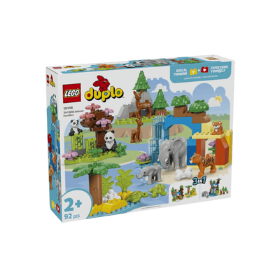 LEGO DUPLO Zestaw Rodziny dzikich zwierząt 3w1 10446