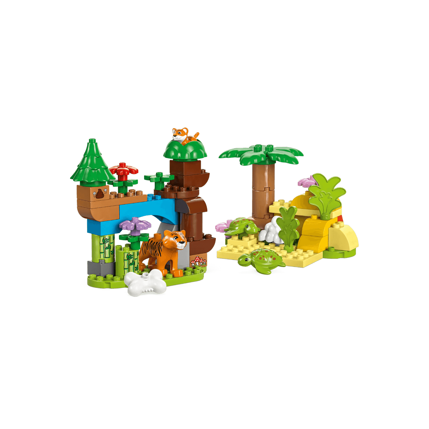 LEGO DUPLO Zestaw Rodziny dzikich zwierząt 3w1 10446