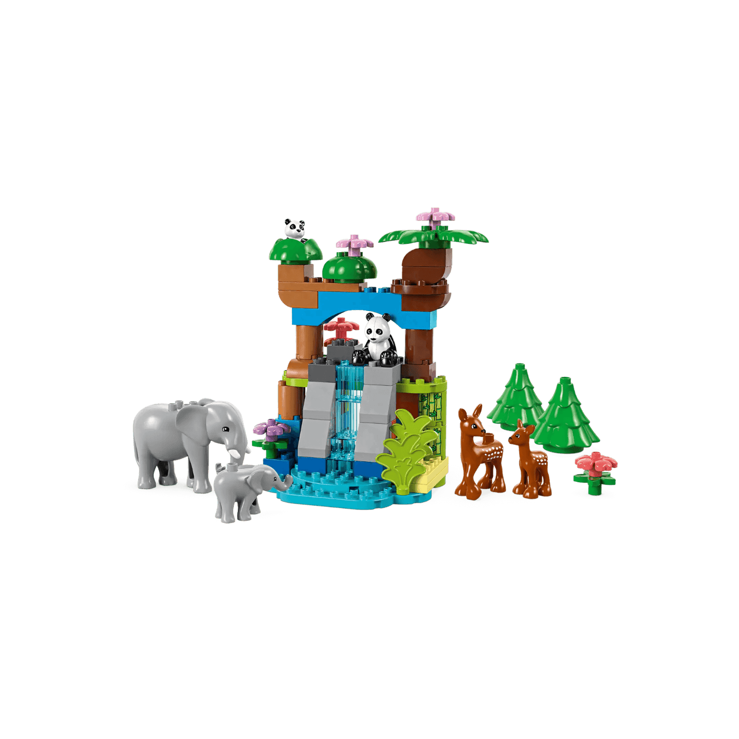 LEGO DUPLO Zestaw Rodziny dzikich zwierząt 3w1 10446