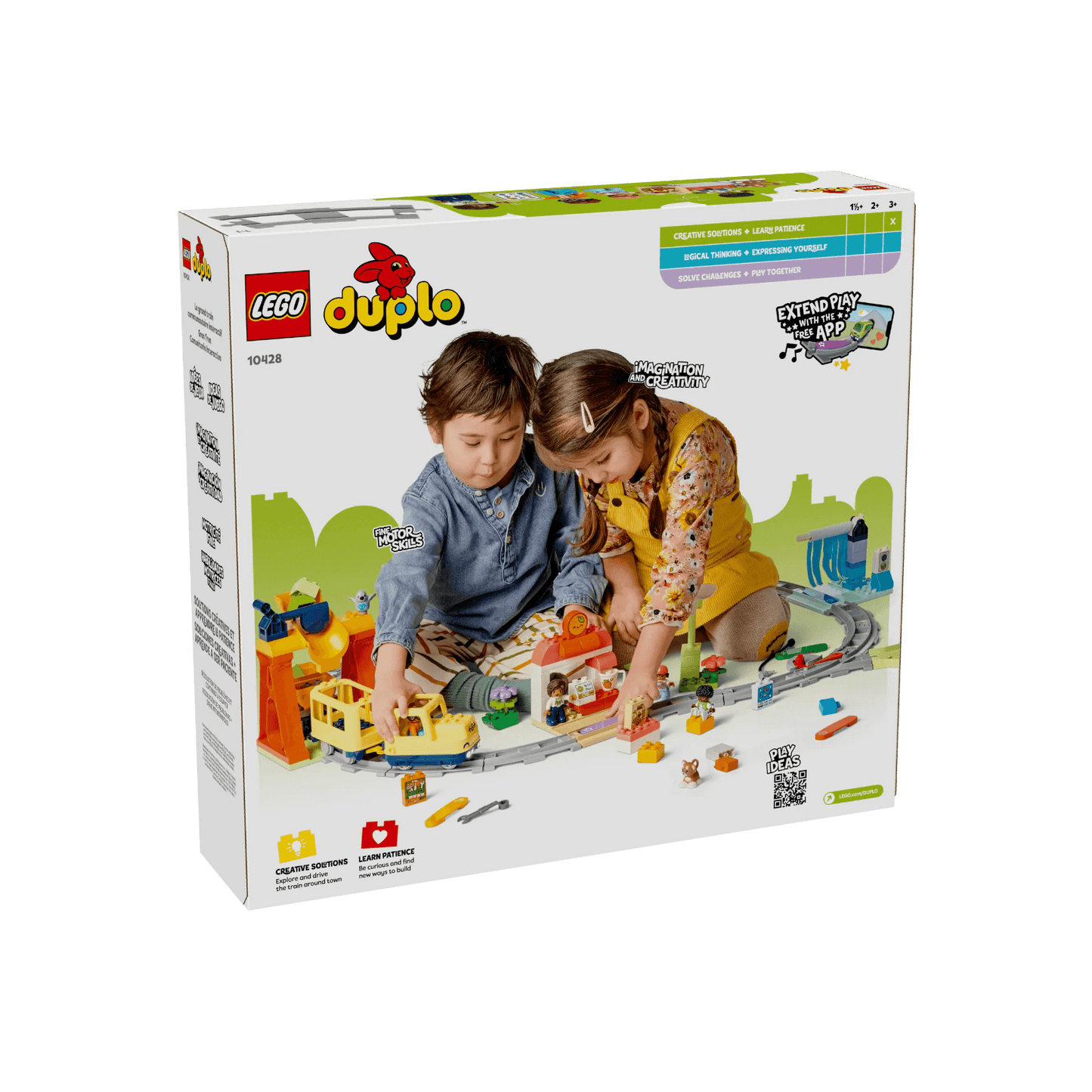 LEGO DUPLO Town Duży interaktywny pociąg miejski 10428