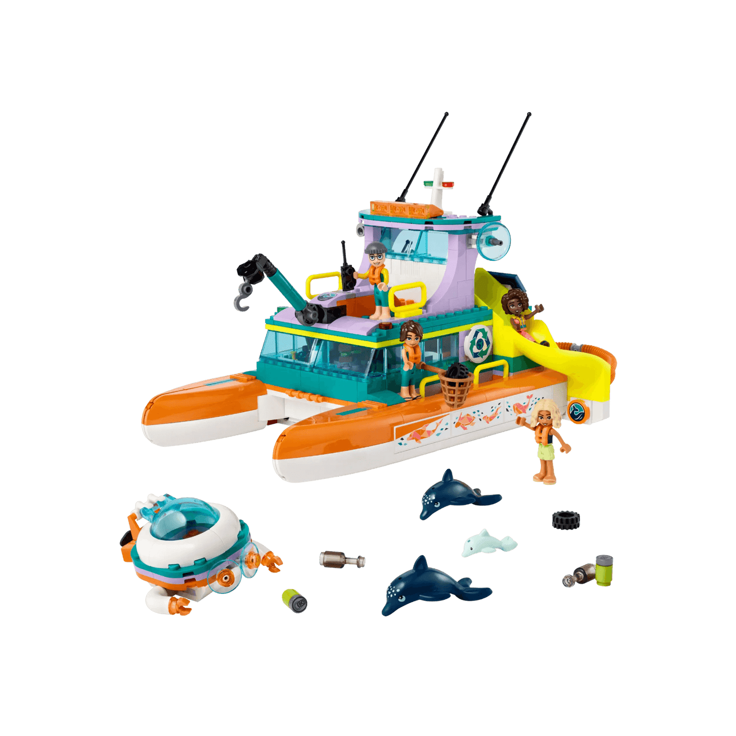 LEGO Friends Morska łódź ratunkowa 41734