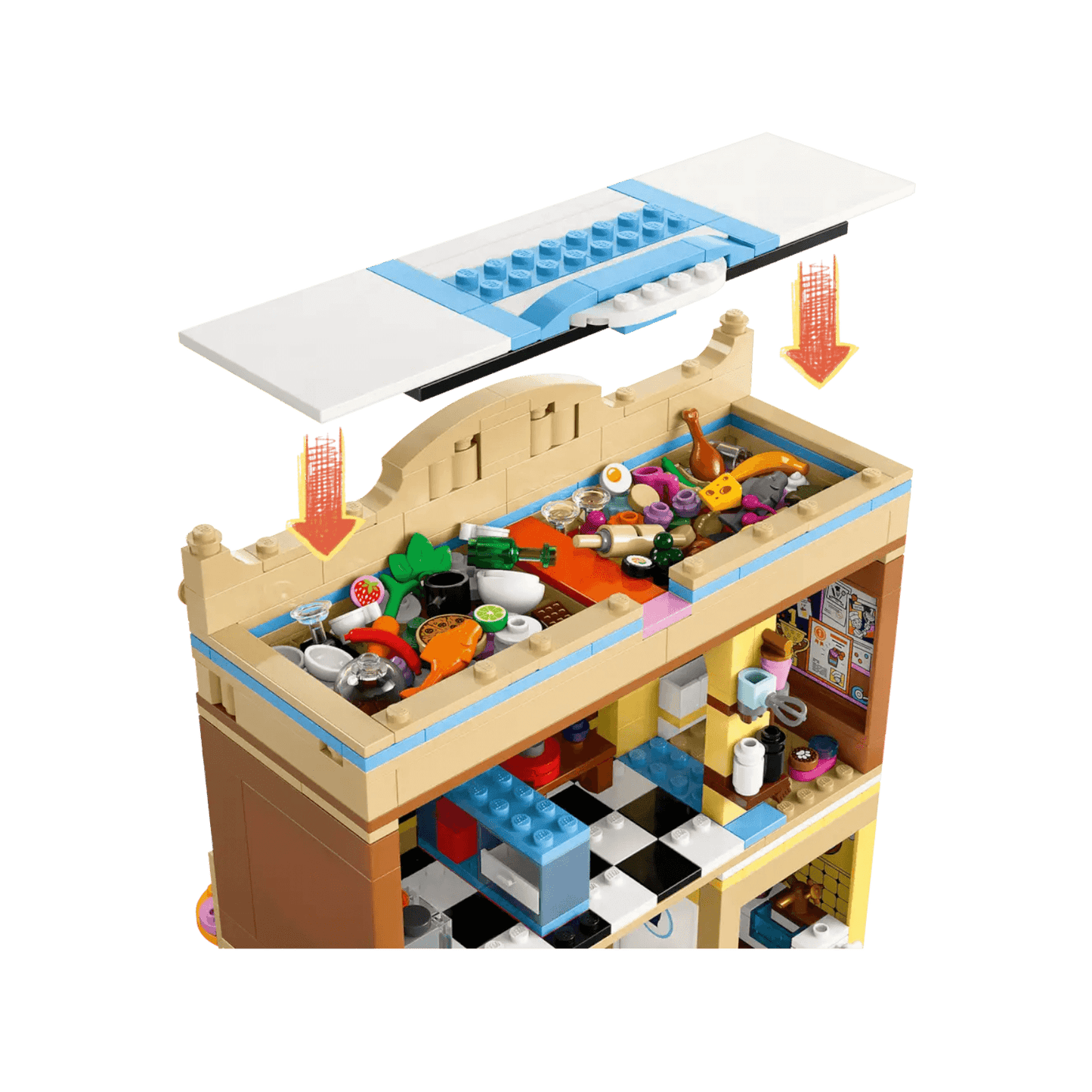 LEGO Friends Zestaw Restauracja i szkoła gotowania 42655