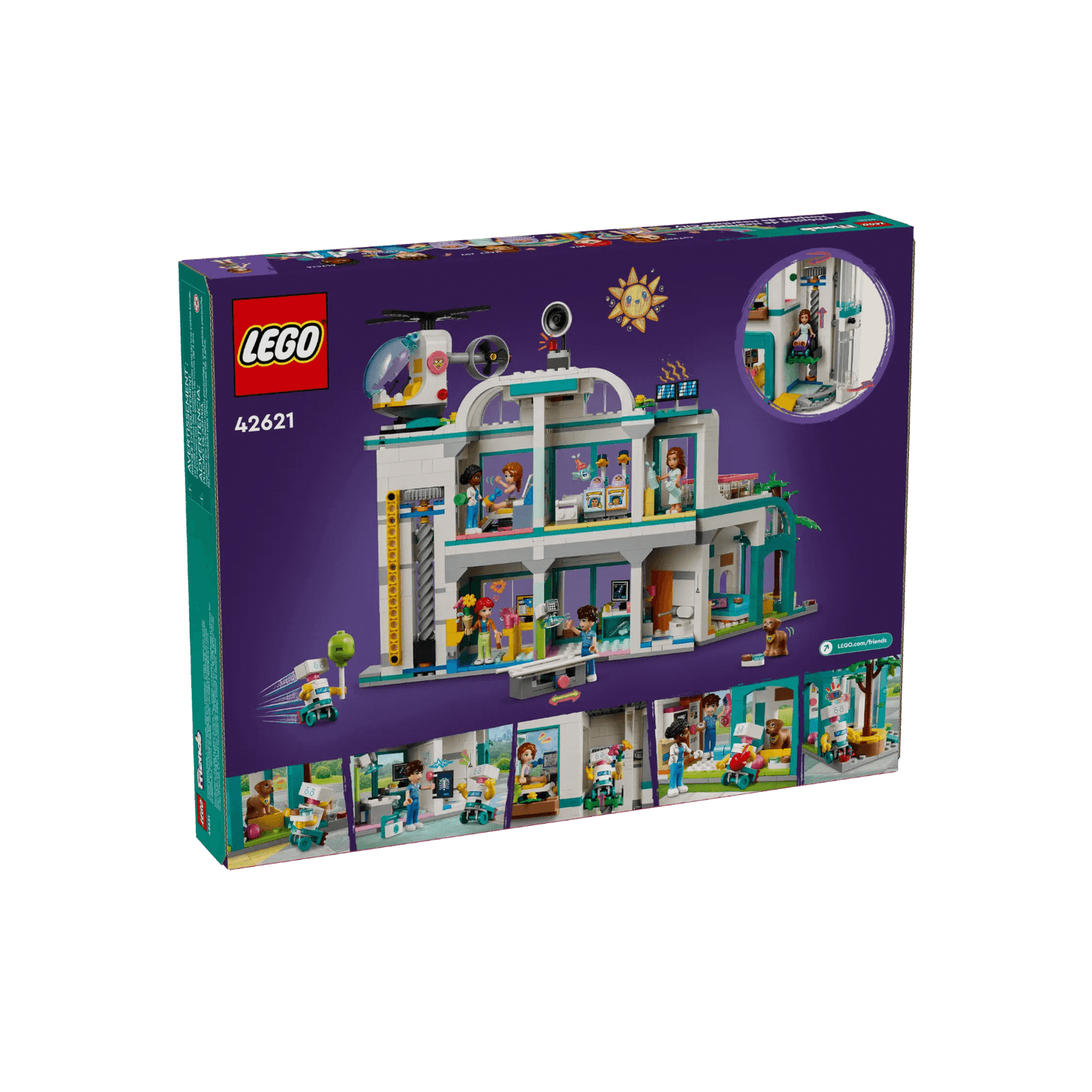 LEGO Friends Szpital w mieście Heartlake 42621