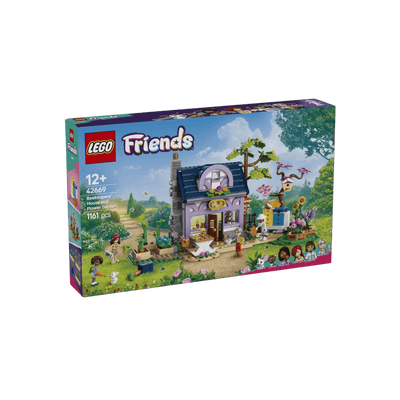 LEGO Friends Zestaw Dom pszczelarzy i kwiatowy ogród 42669