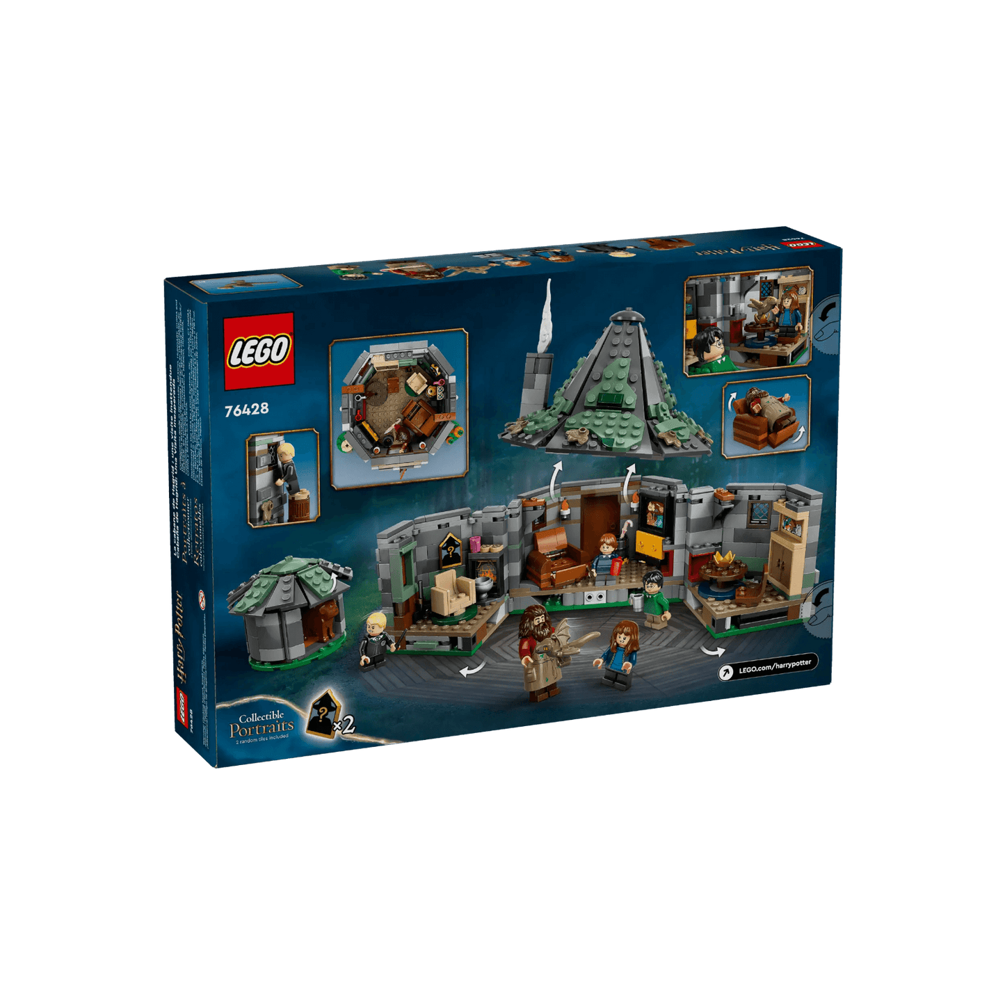 LEGO Harry Potter Zestaw Chatka Hagrida: niespodziewana wizyta 76428