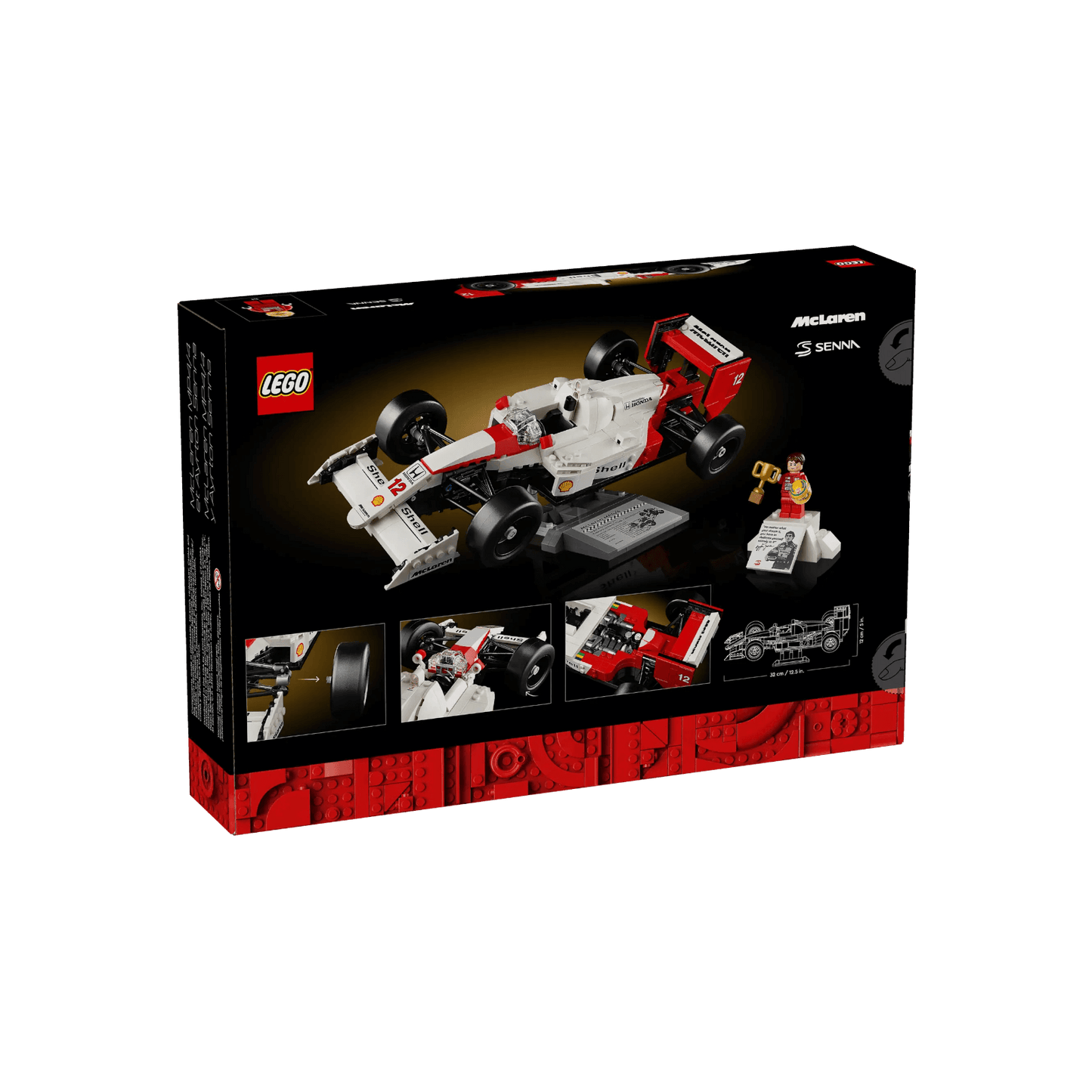 LEGO Icons McLaren MP4/4 i Ayrton Senna 10330