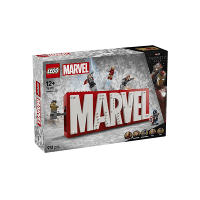 LEGO Marvel Super Heroes Logo MARVEL z minifigurkami 76313