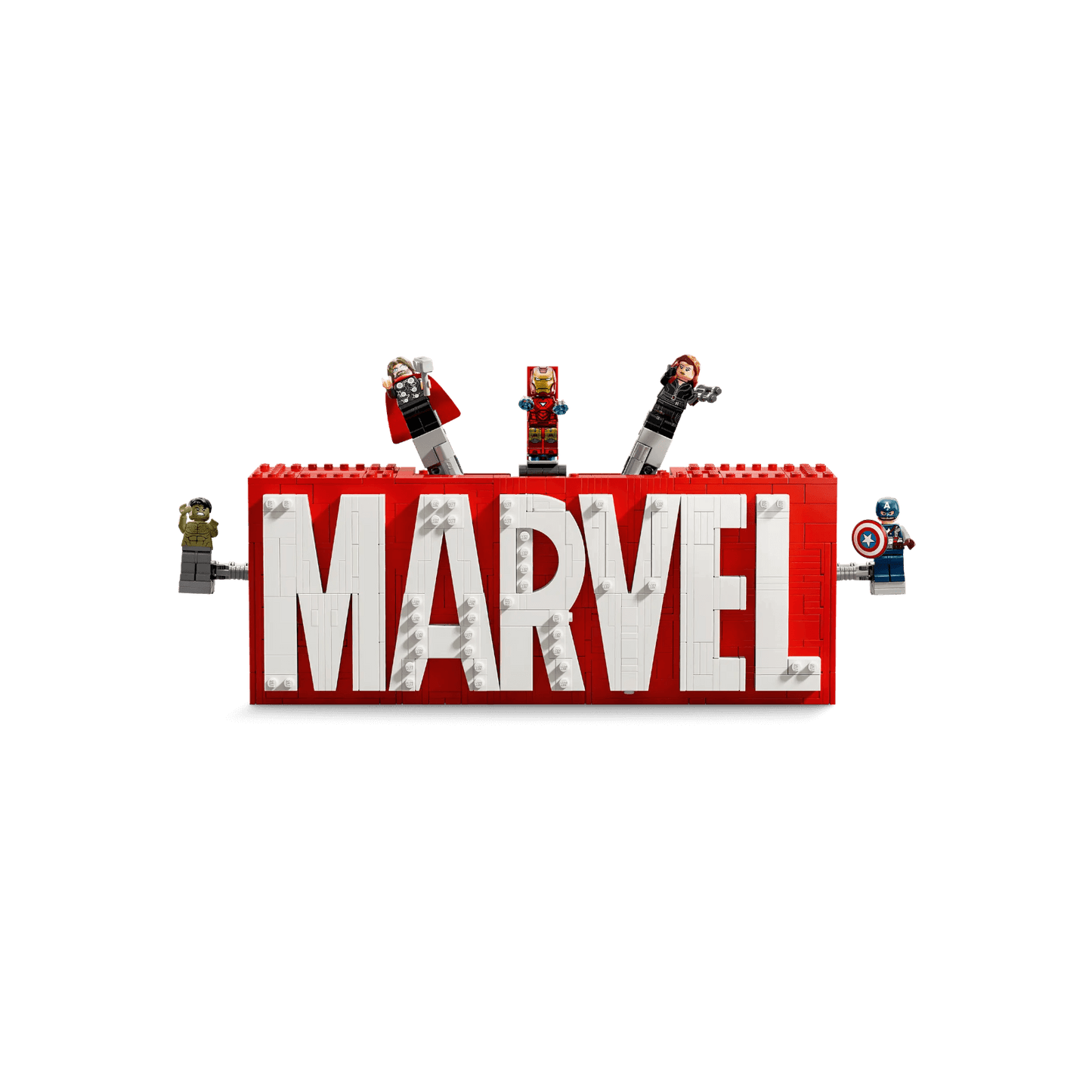 LEGO Marvel Super Heroes Logo MARVEL z minifigurkami 76313