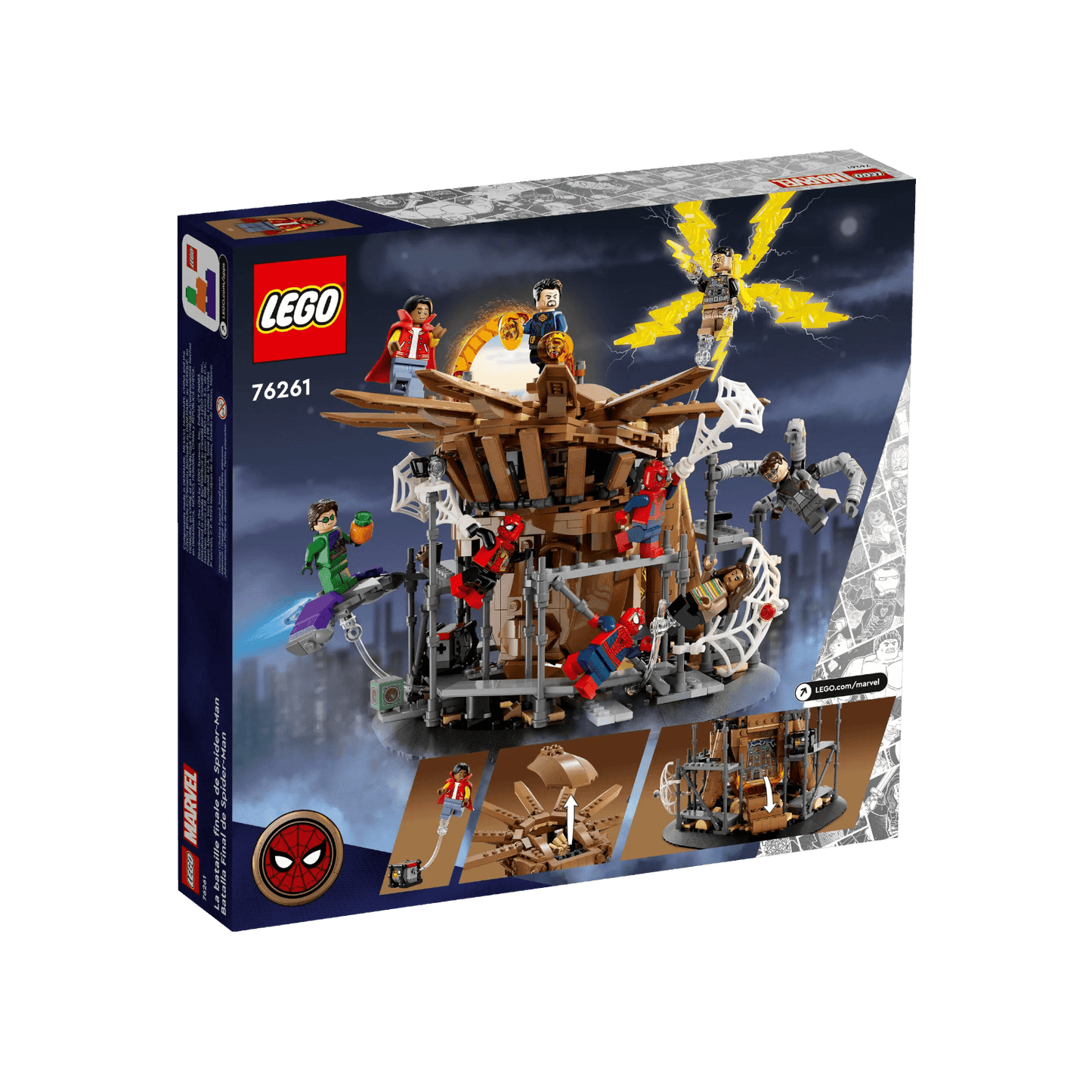 LEGO Marvel Super Heroes Zestaw Ostateczne starcie Spider-mana 76261
