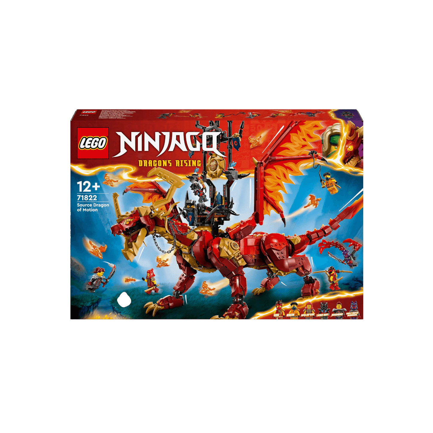 LEGO Ninjago Smoczyca źródła ruchu 71822