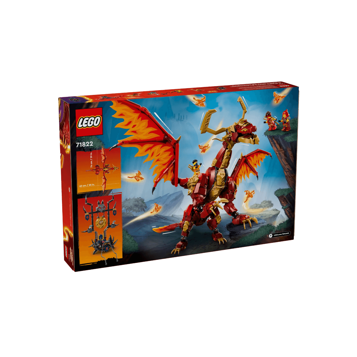 LEGO Ninjago Smoczyca źródła ruchu 71822
