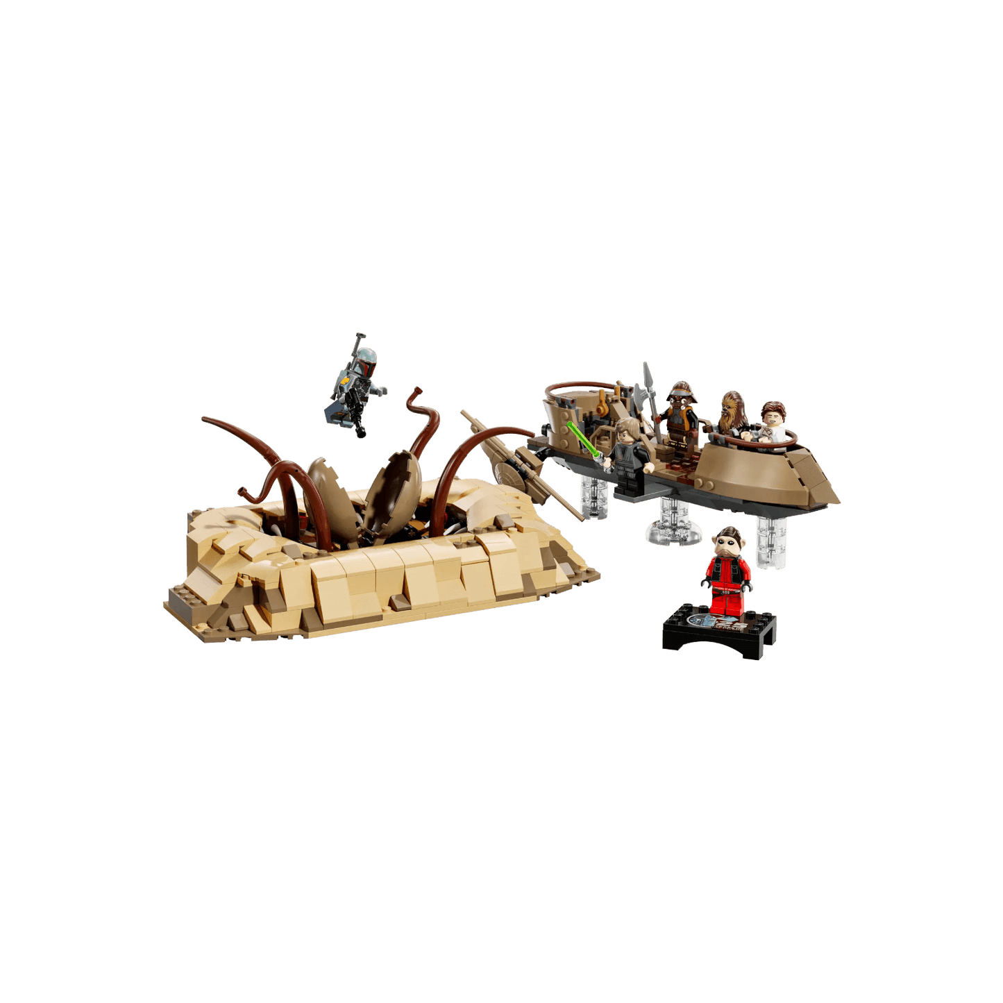 LEGO Star Wars Zestaw Pustynna barka i jama sarlacca 75396