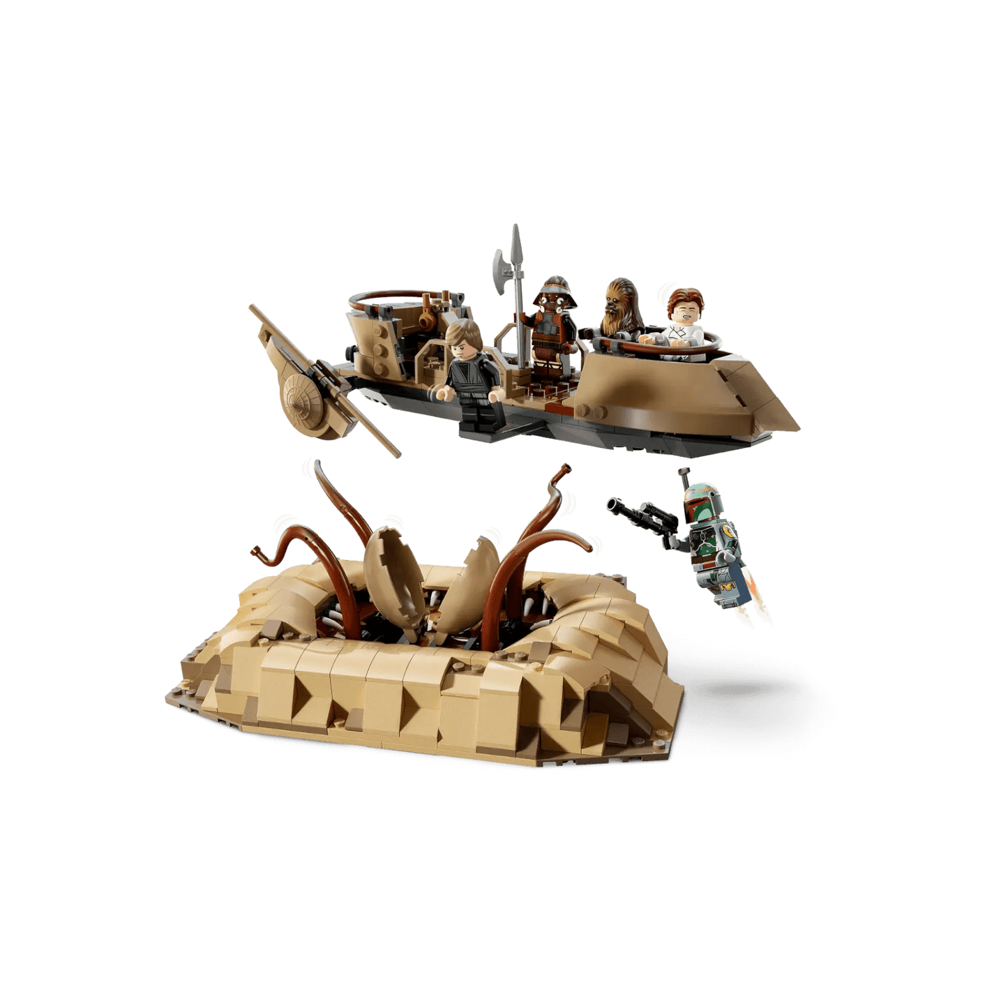 LEGO Star Wars Zestaw Pustynna barka i jama sarlacca 75396