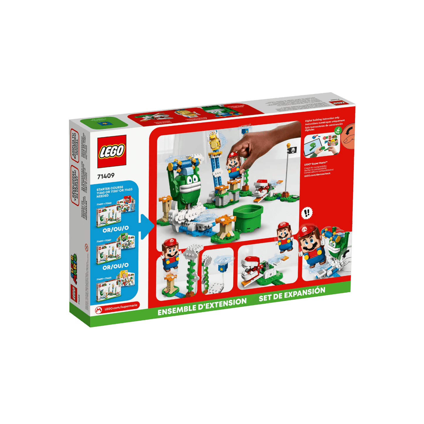 LEGO Super Mario Big Spike i chmury - Zestaw rozszerzający zabawę 71409