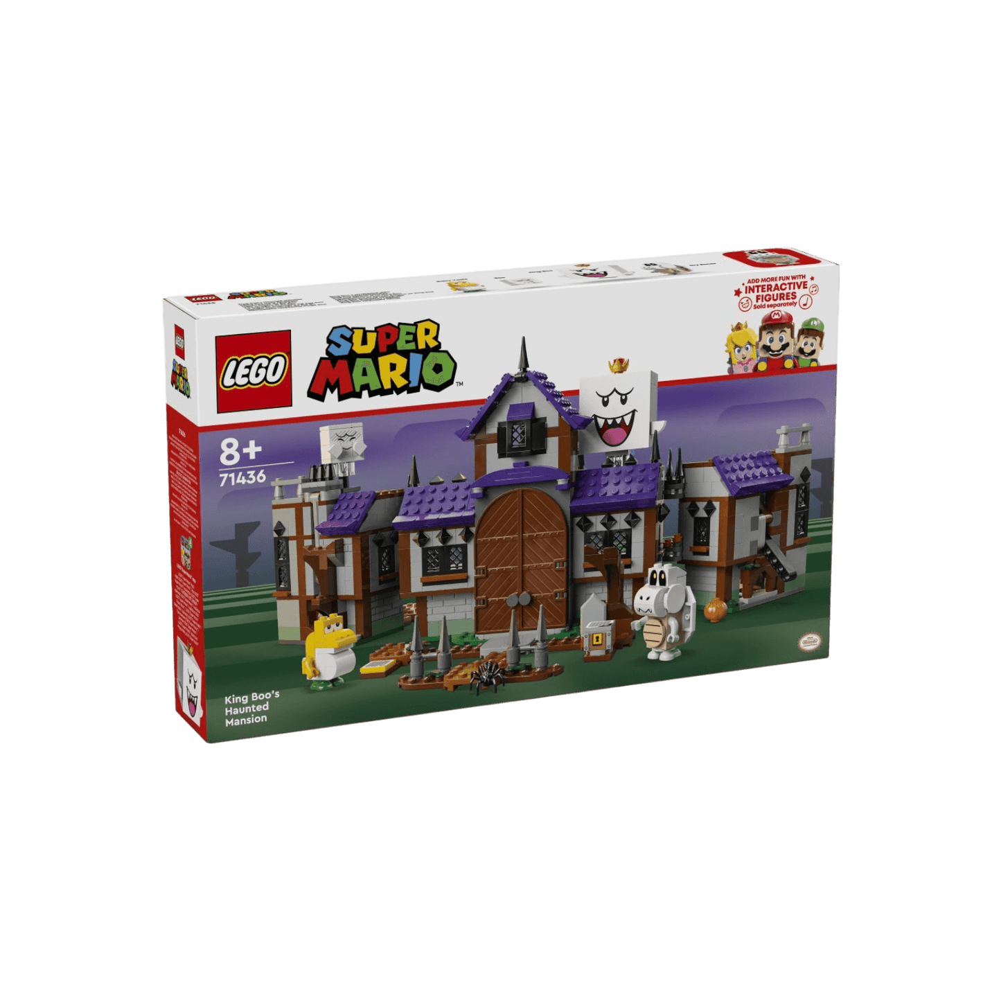 LEGO Super Mario Zestaw Nawiedzona rezydencja Kinga Boo 71436