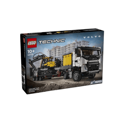 LEGO Technic Zestaw Ciężarówka Volvo FMX i koparka EC230 Electric 42175