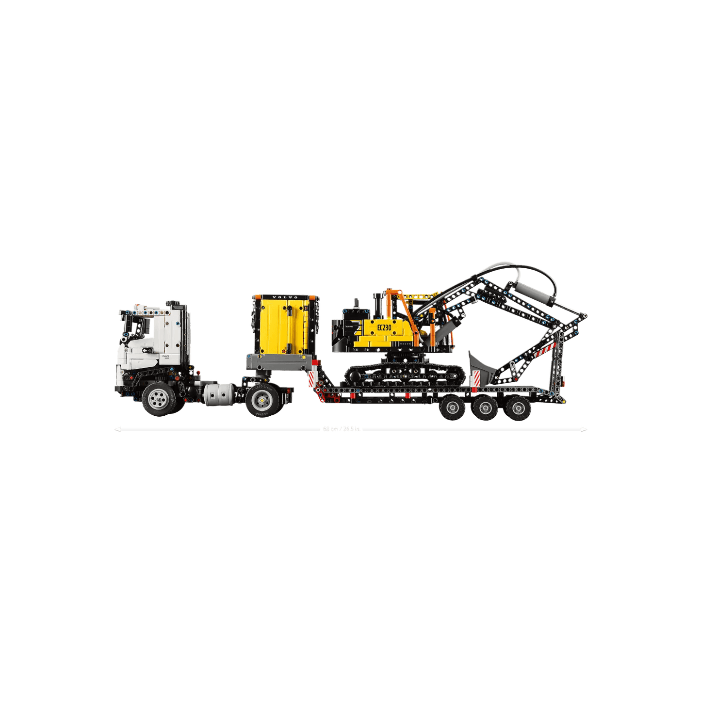 LEGO Technic Zestaw Ciężarówka Volvo FMX i koparka EC230 Electric 42175