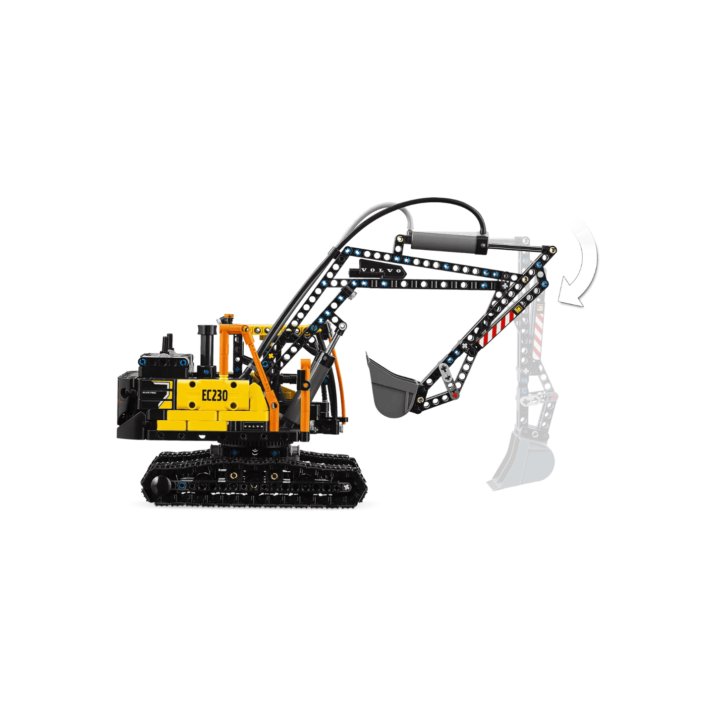 LEGO Technic Zestaw Ciężarówka Volvo FMX i koparka EC230 Electric 42175