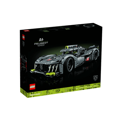 LEGO Technic PEUGEOT 9X8 24H Le Mans Hybrid Hypercar V6 42156