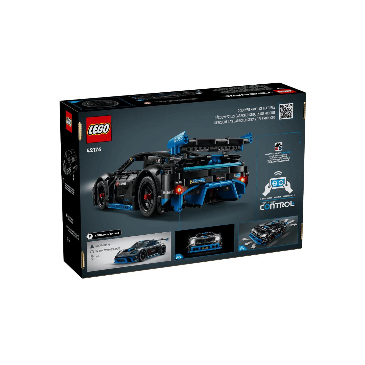 LEGO Technic Samochód wyścigowy Porsche GT4 e-Performance 42176