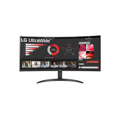 Monitor LG 34WR50QC-B 34" VA WQHD