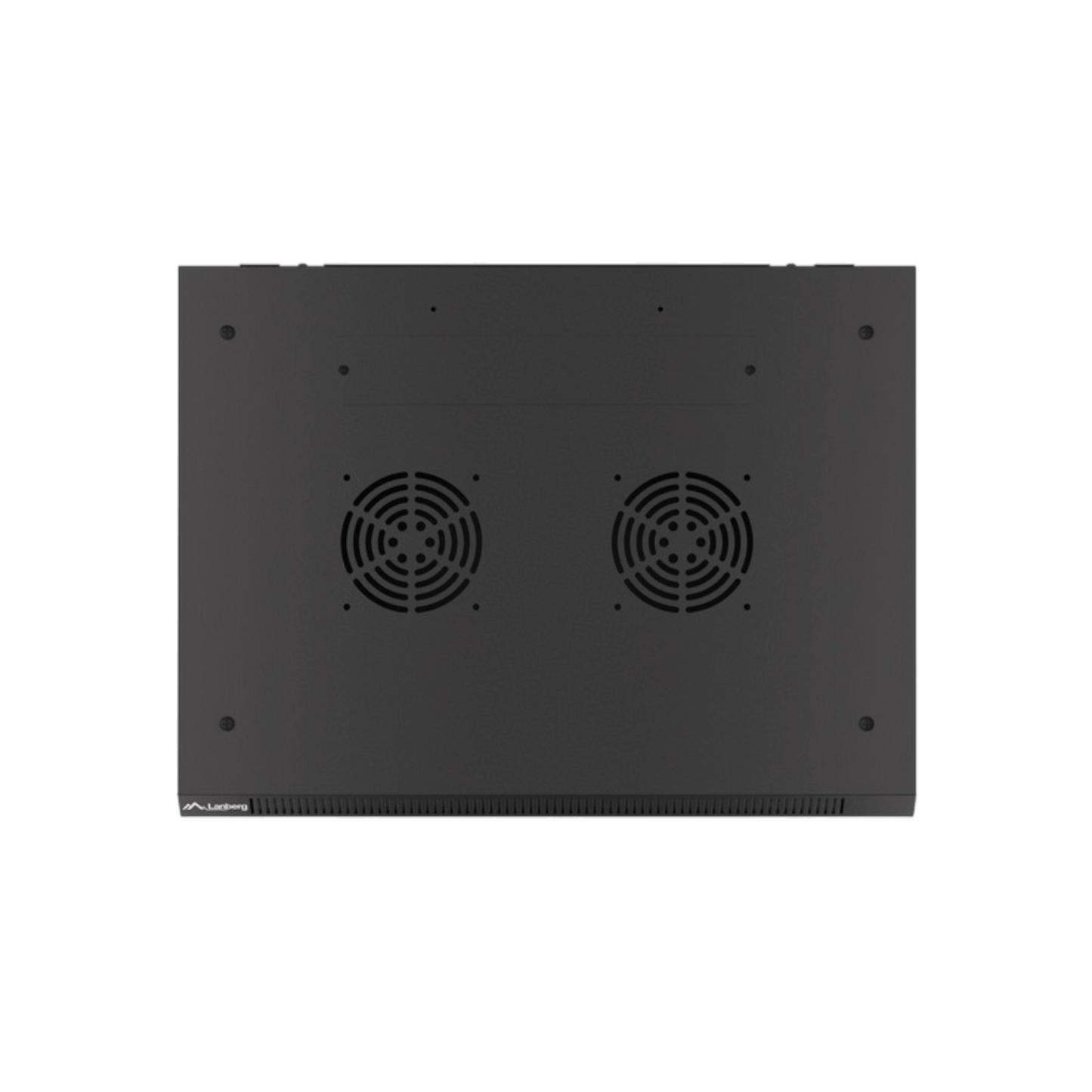 Szafa rack Lanberg 19" 12U 600x450mm wisząca Drzwi metalowe Czarny