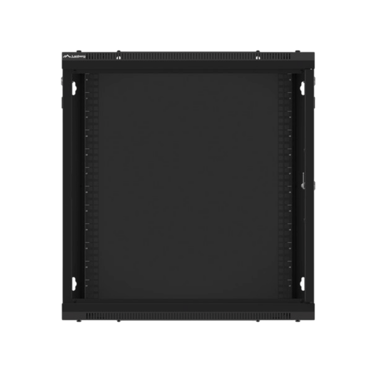 Szafa rack Lanberg 19" 12U 600x450mm wisząca Drzwi metalowe Czarny