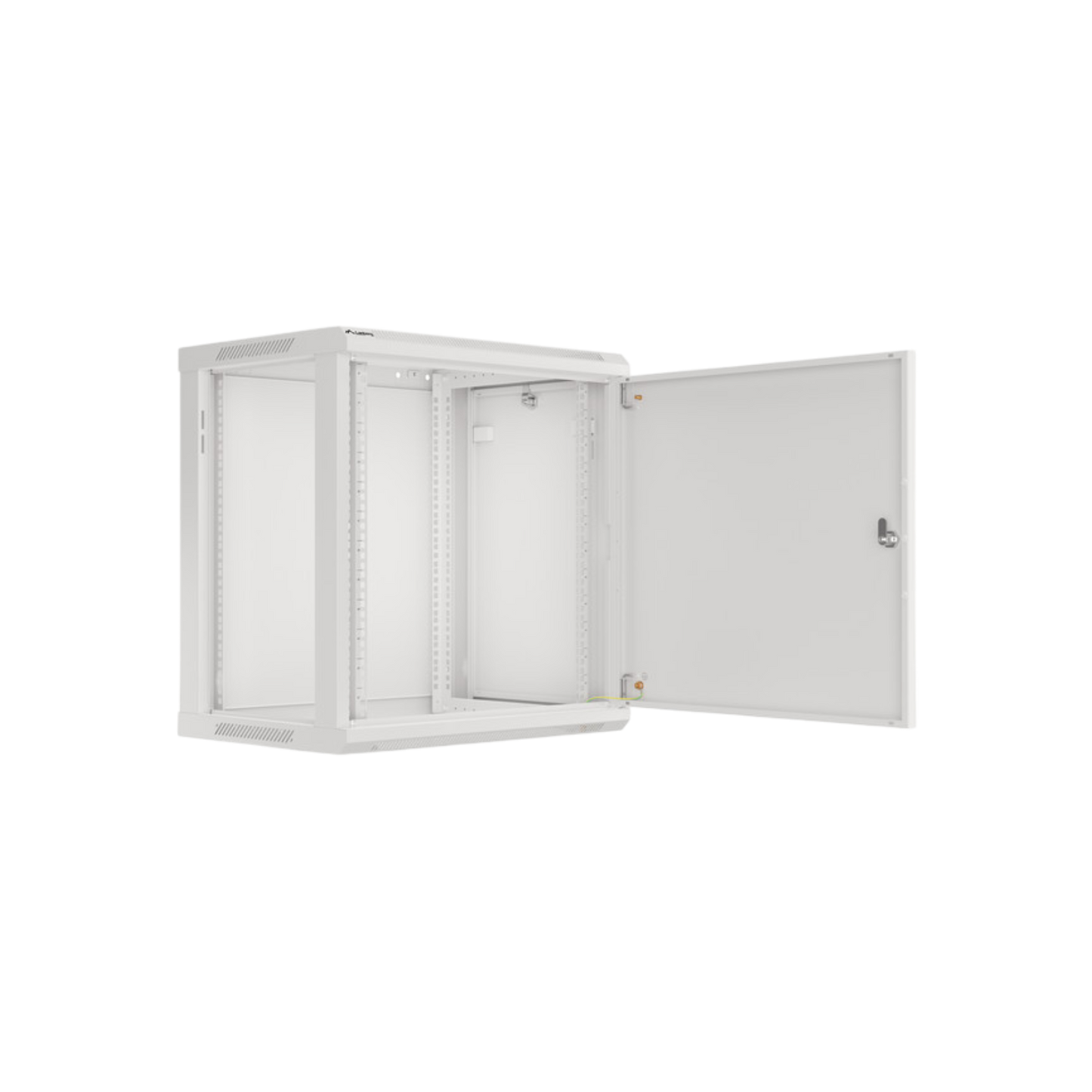 Szafa rack Lanberg 19" 12U 600x450mm wisząca Drzwi metalowe Szary