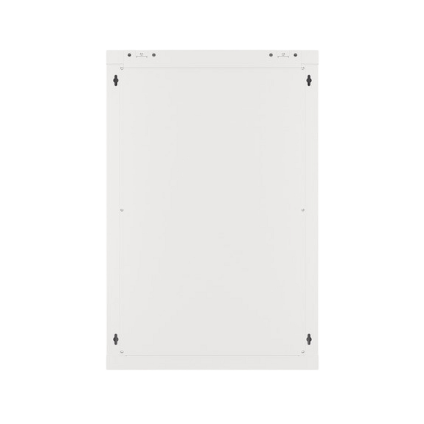 Szafa rack Lanberg 19" 18U 600x450mm wisząca V2 Drzwi szklane Szary