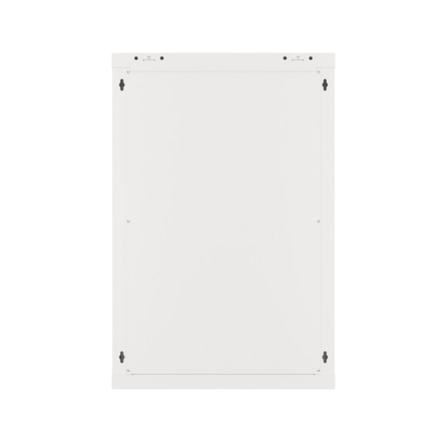 Szafa rack Lanberg 19" 18U 600x600mm wisząca V2 Drzwi szklane Szary