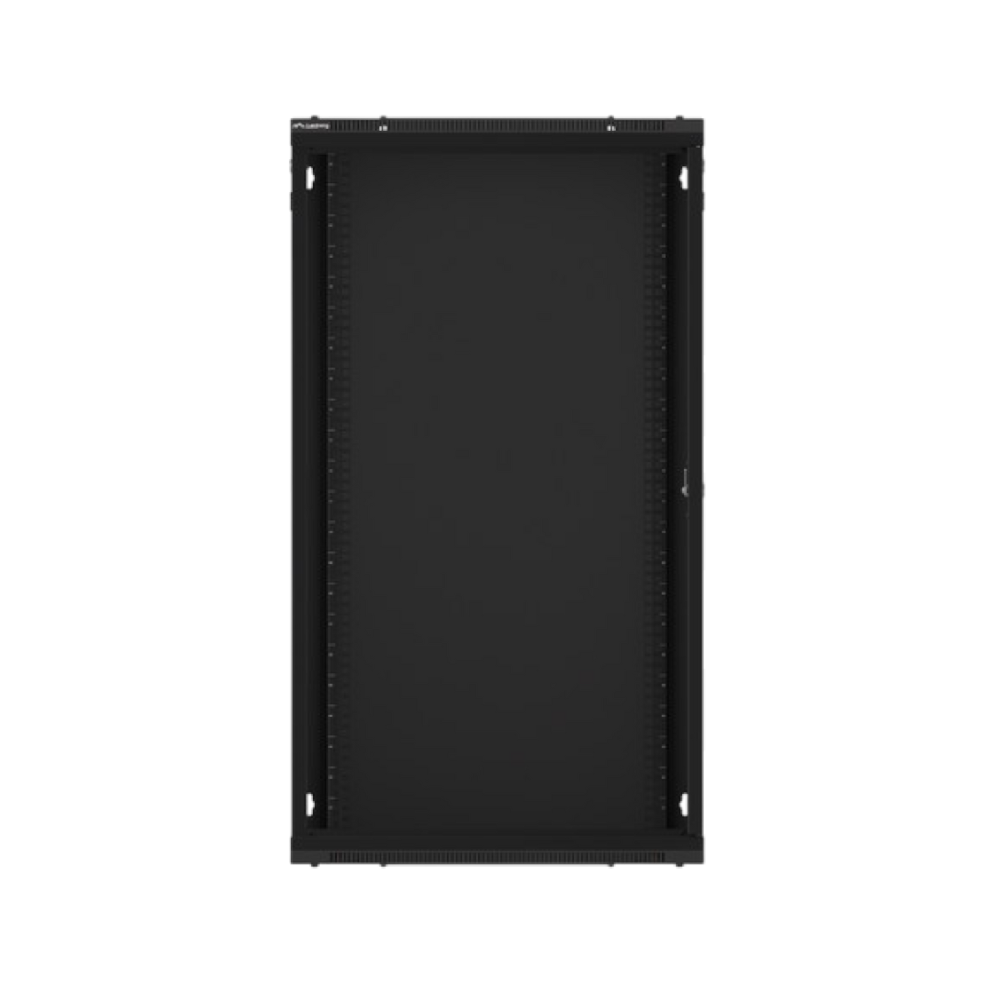 Szafa rack Lanberg 19" 22U 600x600mm wisząca V2 Drzwi szklane Czarny